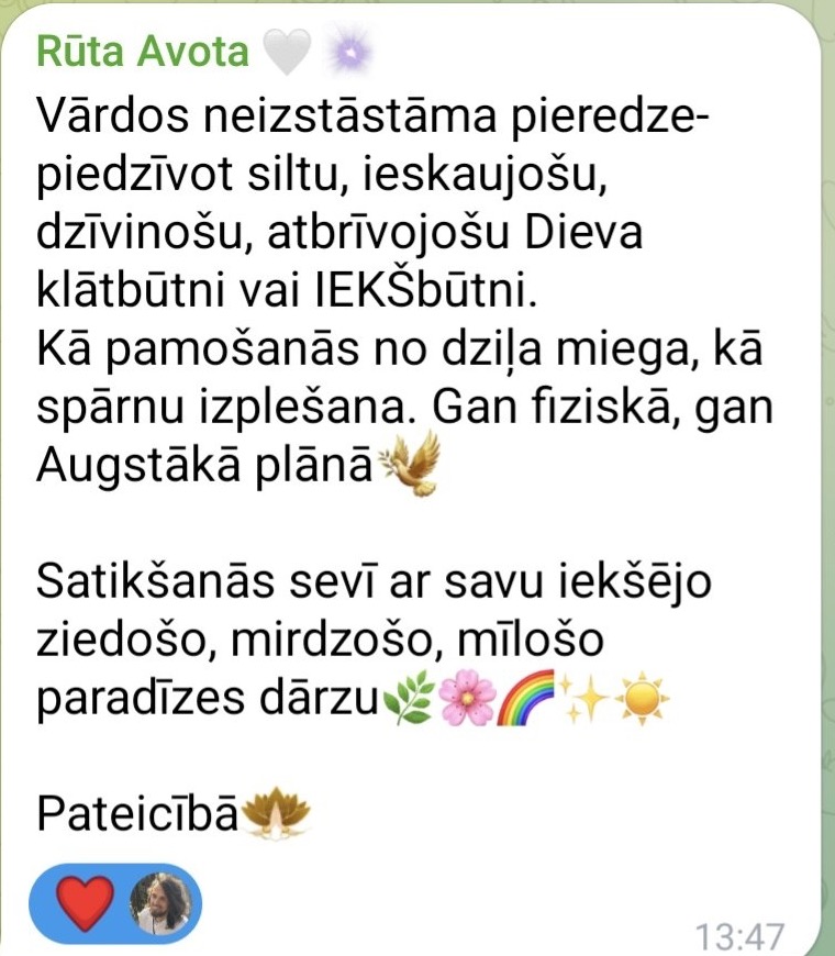 Oriģinālā atsauksme — Rūta